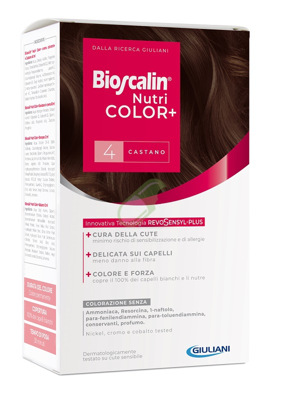 Bioscalin Linea Colorazione Delicata Nutri Color + 4 Castano