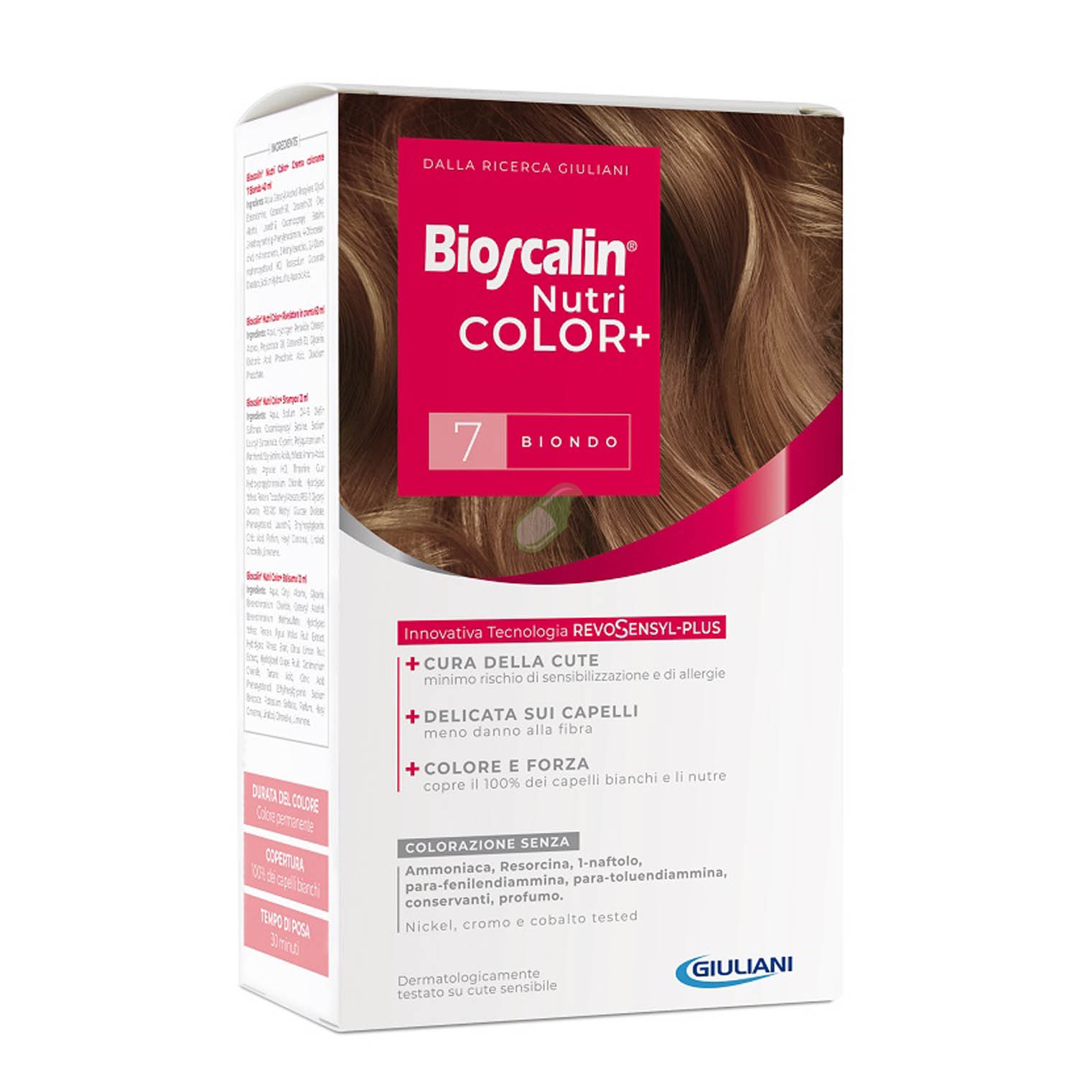 Bioscalin Linea Colorazione Delicata Nutri Color + 7 Biondo