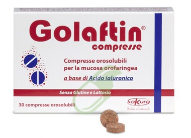 Sakura Linea Gola Sana Golaftin Integratore 30 Compresse Orosolubili