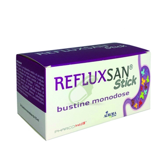 Aurora Biofarma Linea Stomaco Sano Refluxsan Stick 24 Bustine Monodose