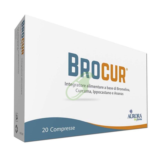 Aurora Biofarma Linea Benessere delle articolazioni Brocur 20 Compresse