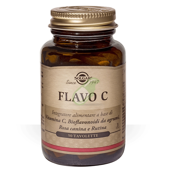 Solgar Linea Antiossidanti Flavo C Integratore 50 Tavolette