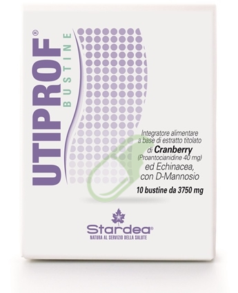 Stardea Linea Benessere delle Vie Urinarie Integratori Utiprof 10 Bustine.