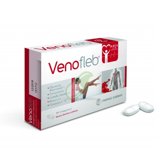 Farmac-zabban Linea Benessere della Circolazione Venofleb 30 Compresse