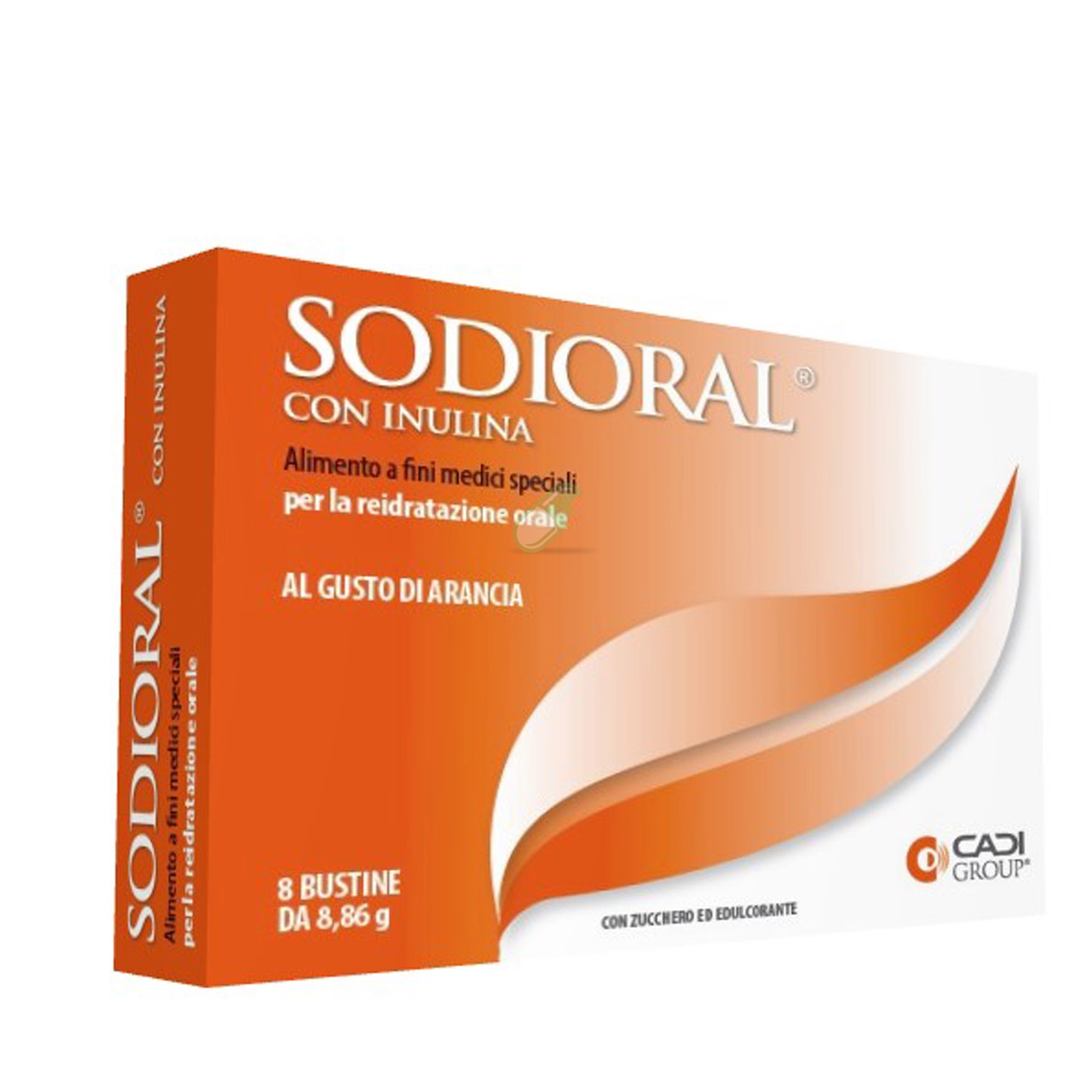 CaDIGroup Linea Benessere dell'intestino Sodioral Integratore 8 Bustine