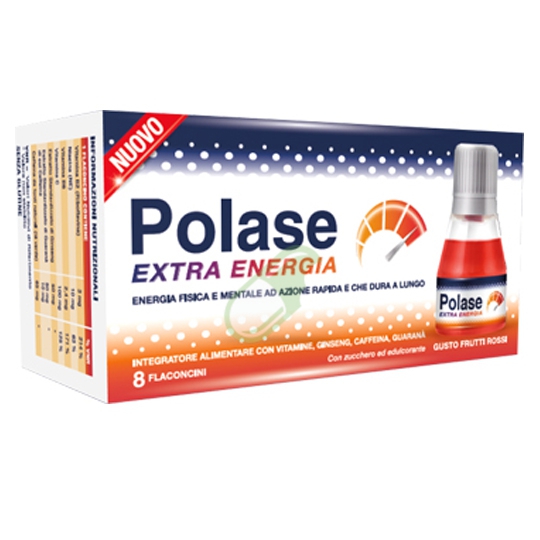 Polase Extra Energia Integratore 8 Flaconcini