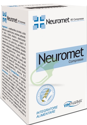 Vimpharma Linea Benessere del Sistema Nervoso Neuromet Integratore 60 Compresse