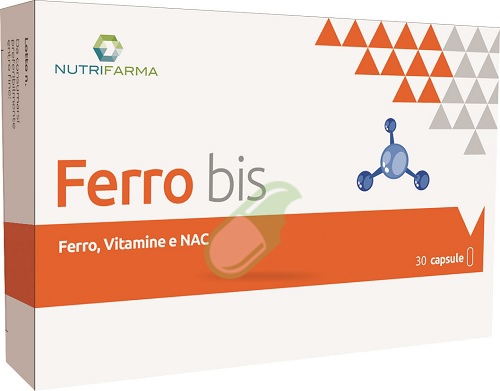 Aqua Viva Linea Vitamine e Minerali Ferrobis Integratore 30 Capsule