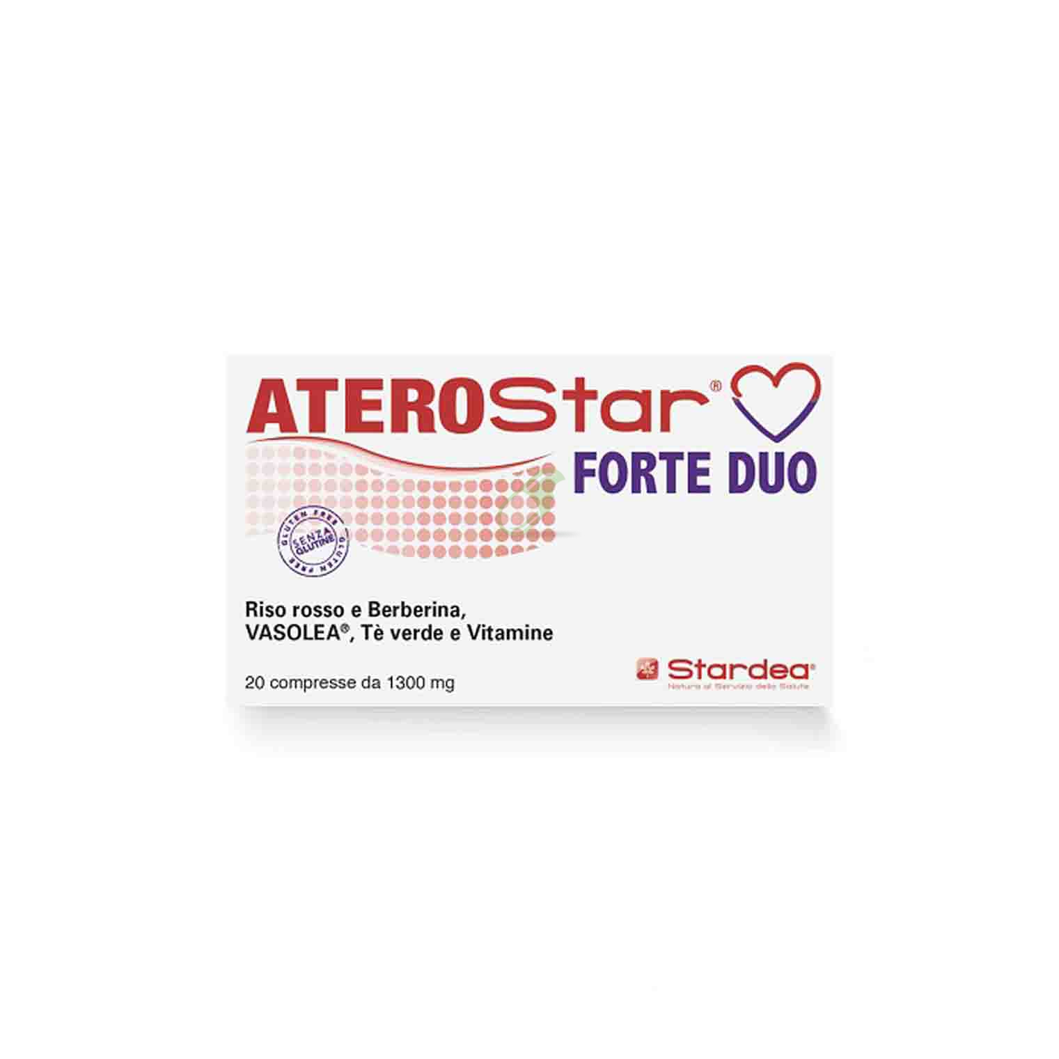 Stardea Linea Controllo del Colesterolo Aterostar Forte Duo 20 Compresse