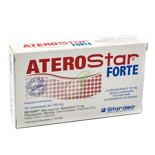 Stardea Linea Controllo del Colesterolo Aterostar Forte Integratore 20 Compresse
