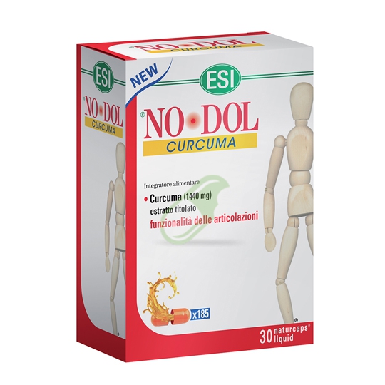 No Dol Linea Articolazioni Sane No Dol Curcuma Integratore 30 Naturcaps Liquid