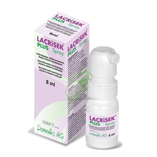 SOOFT Italia Linea Benessere dell Occhio Lacrisek Plus Spray Flacone 8 ml