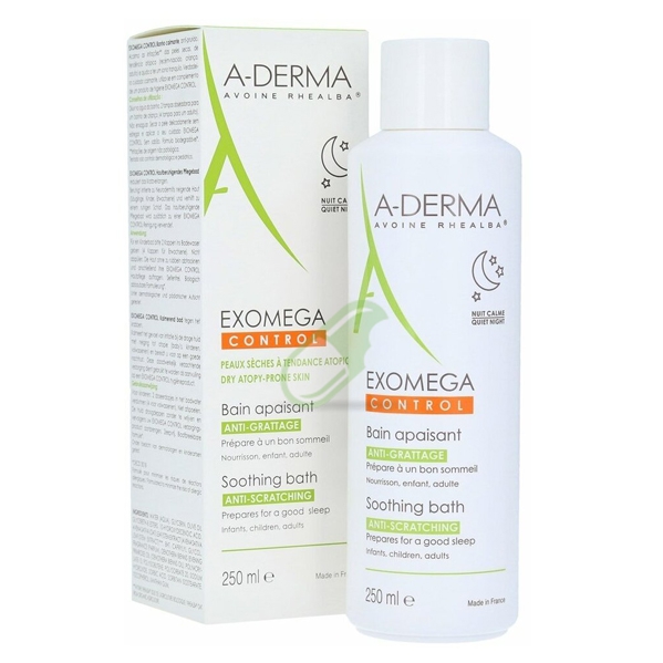 A-Derma Linea Exomega Control Bagno Lenitivo Flacone 250 ml