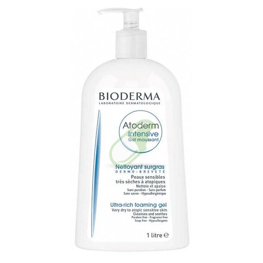 Bioderma Linea Pelle secca Atoderm Intensive Gel Moussant 1000 ml