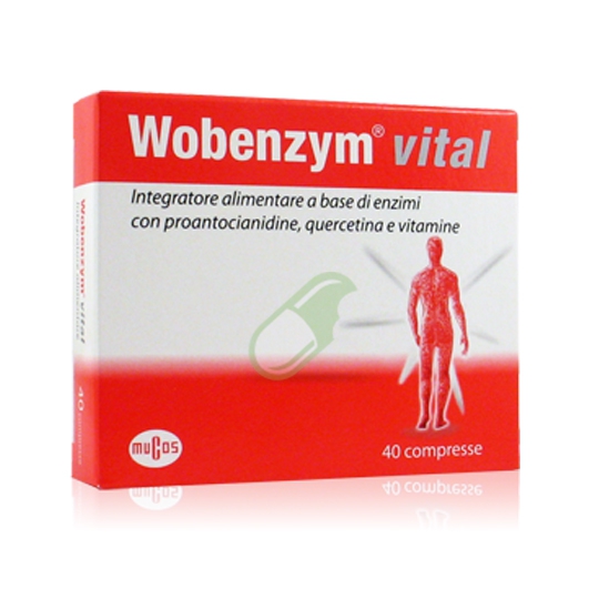 Named Linea Antiossidante Wobenzym Vital 40 Compresse