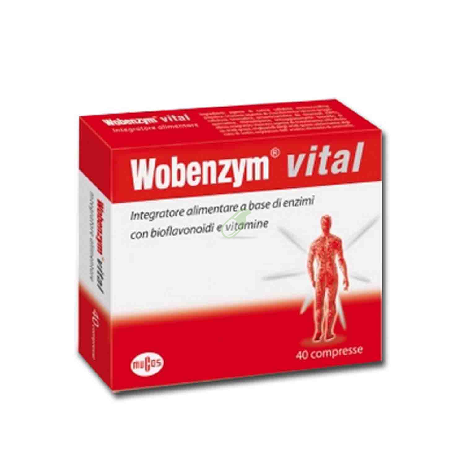 Nestl Linea Antiossidante Wobenzym Vital 120 Compresse