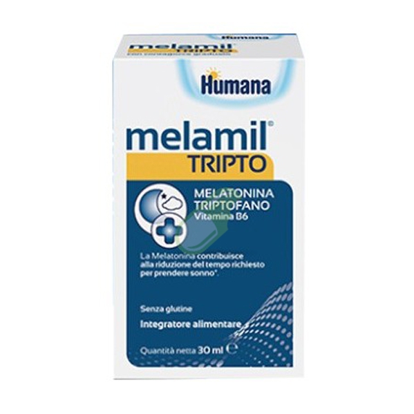 Humana Linea sonno e serenit� Melamil Tripto Integratore 30 ml