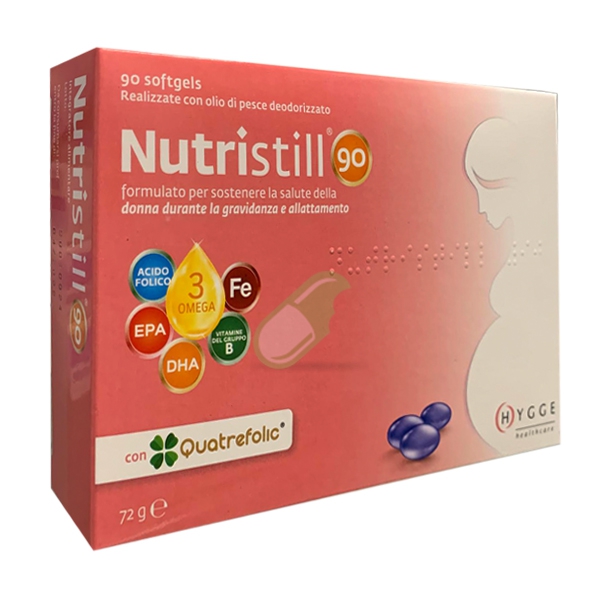 Hygge Healthcare Linea Gravidanza e Allattamento Nutristill 90 Capsule