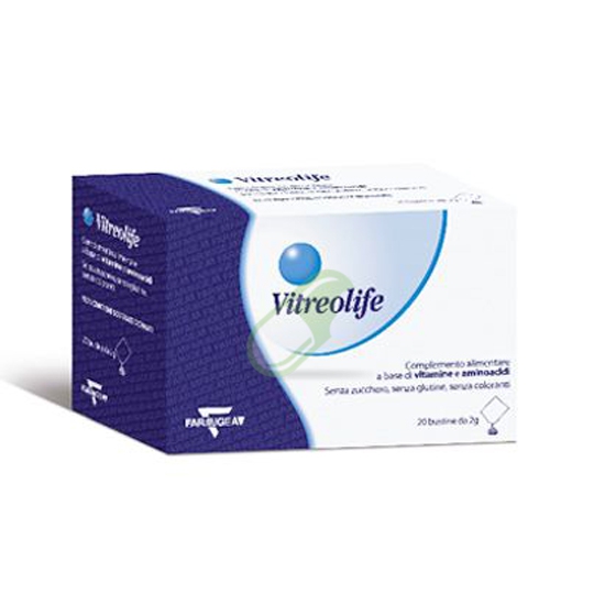 Farmigea Linea Salute degli Occhi Vitreolife Integratore 20 Bustine Gusto Limone