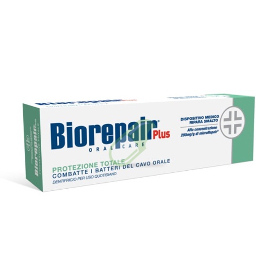 Biorepair Plus Linea Protezione Totale Protezione Totale dentifricio 75 Ml
