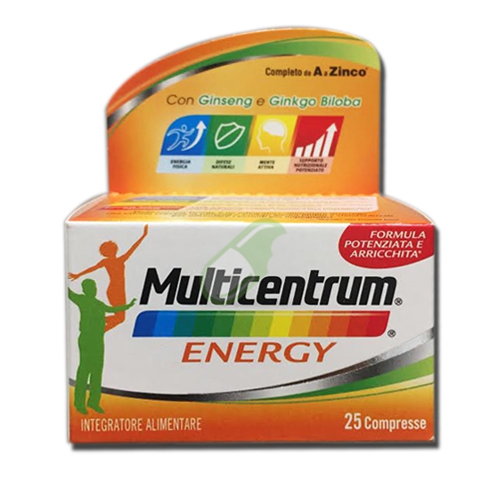 Multicentrum Linea Energy Integratore Multivitaminico 25 Capsule