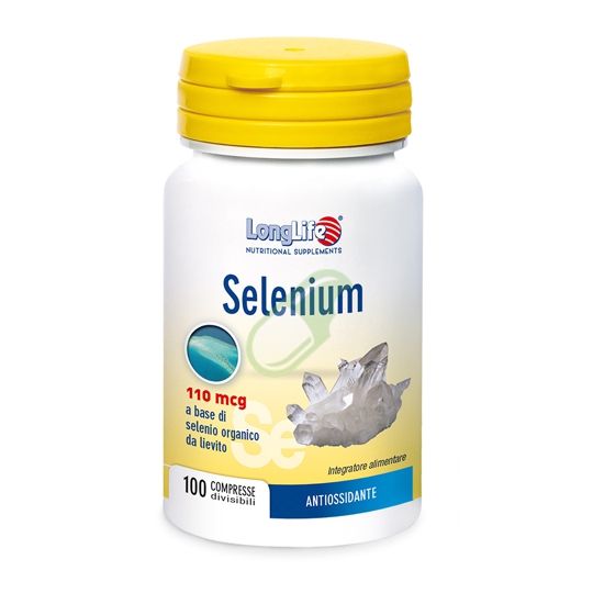Longlife Linea Antiossidante Selenium Integratore 100 Compresse