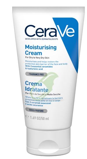 CeraVe Linea Idratazione Crema Idratante Tubo 50 ml