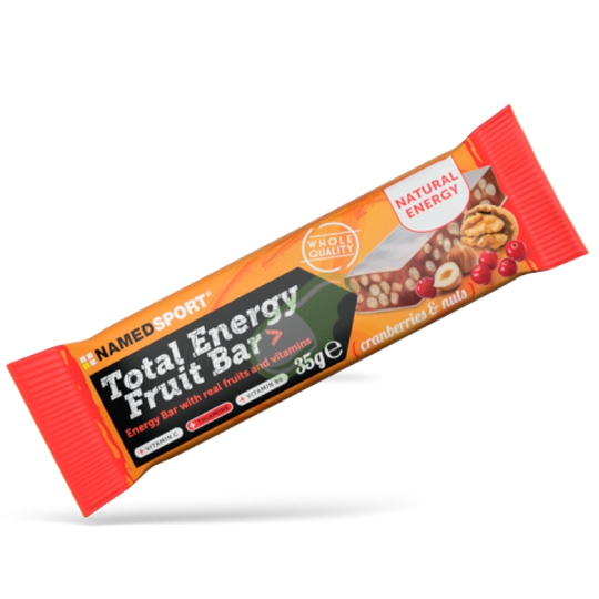 Named Linea Sport Total Energy Fruit Bar Cranberry & Nuts Barretta 35 G