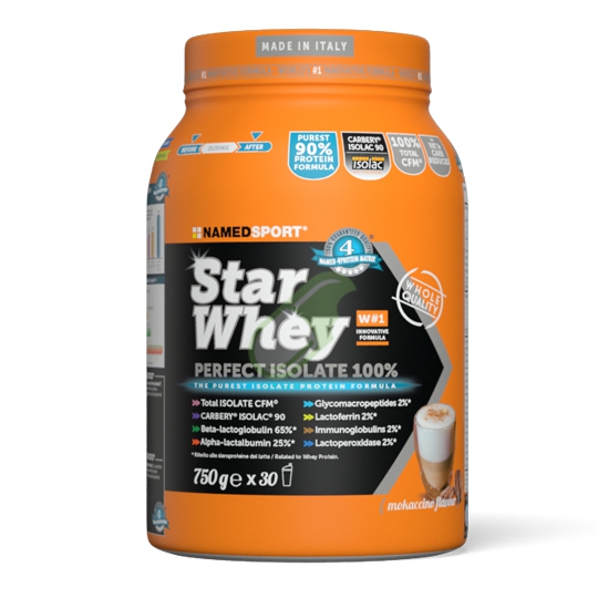 Named Linea Sport Star Whey Mokaccino 750 gr.