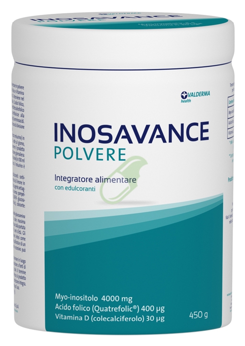 Valderma Linea Benessere della Donna Inosavance Polvere Barattolo 450 g