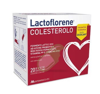 Lactoflorene Linea controllo del colesterolo Colesterolo 20 Bustine