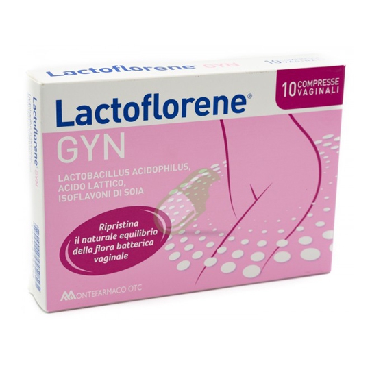 Lactoflorene Linea Benessere Donna Gyn 10 Compresse Vaginali