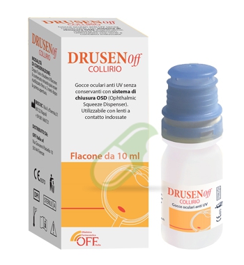 OFF Italia Linea Benessere Occhi Drusenoff Collirio Flacone 10 ml