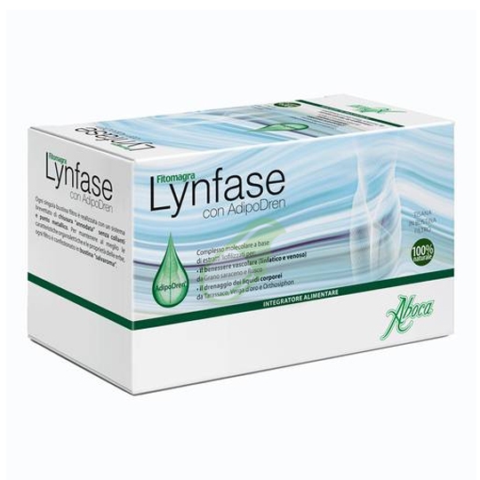 Aboca Linea Drenante Lynfase Fitomagra Tisana 20 Bustine