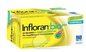 Sit Laboratorio Farmaceutico Linea Intestino Sano Infloran Bio Plus 20 Compresse