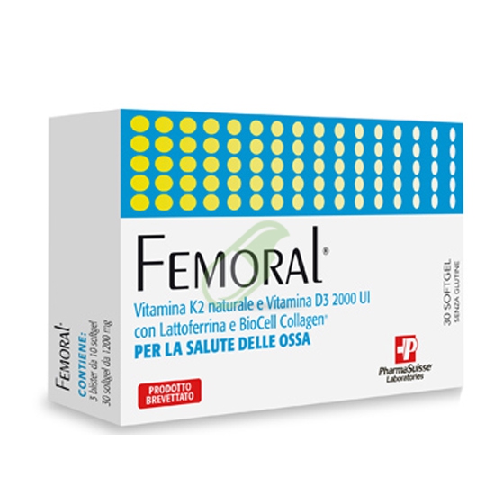 PharmaSuisse Laboratories Linea Benessere delle Ossa Femoral 30 Softgels