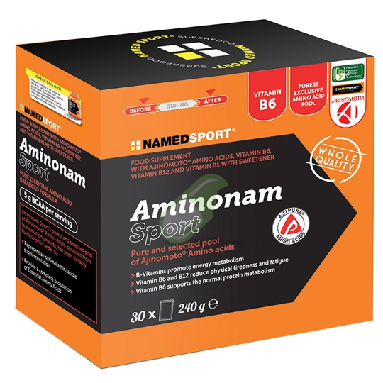 Named Linea Integrazione Aminonam Sport Integratore 30buste Da 8 G