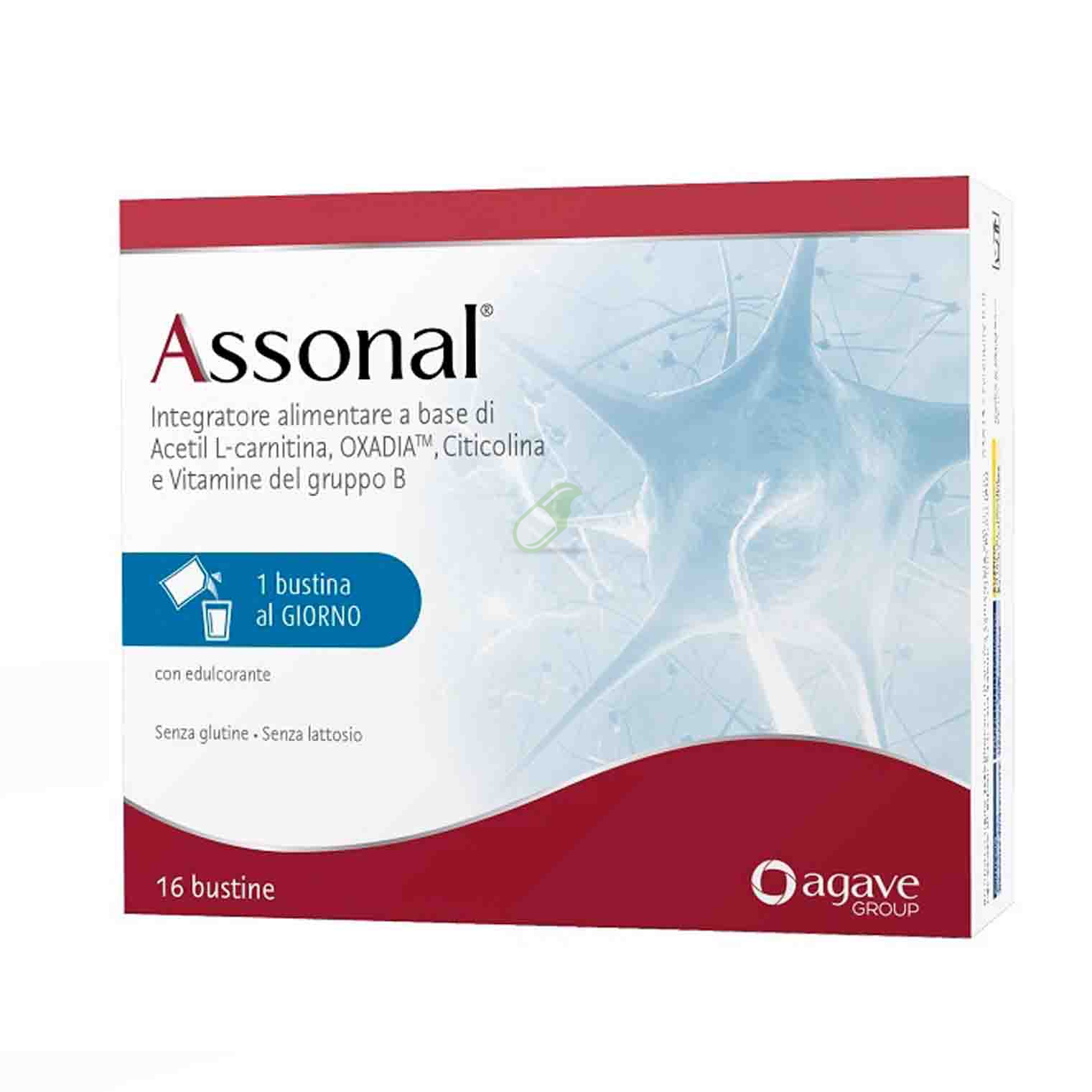 Agave Farmaceutici Linea Benessere del Sistema Nervoso Assonal 16 Bustine