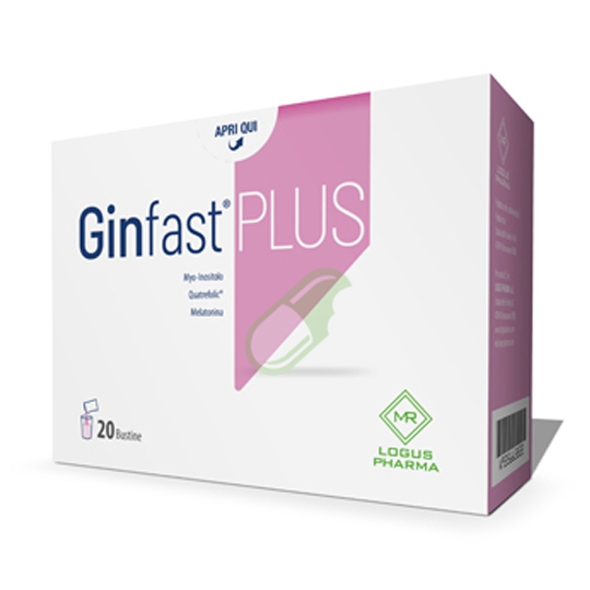 Logus Pharma Linea Benessere della Donna Ginfast Plus Integratore 20 Bustine