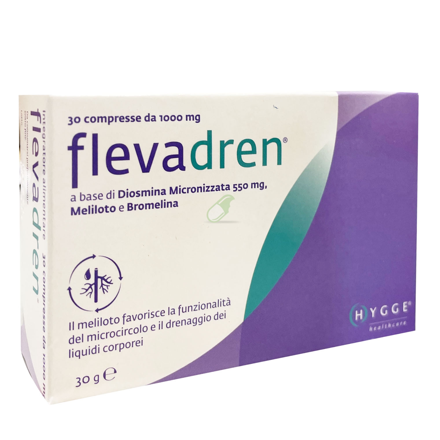 Hygge Healthcare Linea Benessere della circolazione Flevadren 30 Compresse