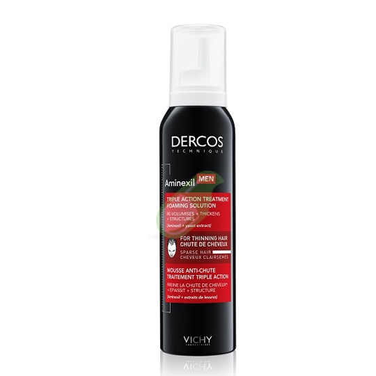 Dercos Linea Aminexil Men Trattamento Anticaduta Schiuma 150 ml