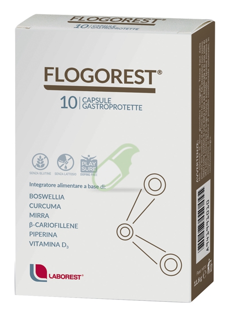 Laborest Linea Antinfiammatoria Naturale Flogorest Integratore 10 Capsule