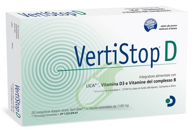 Difass International Linea Benessere ed Energia Vertistop D 20 Compresse