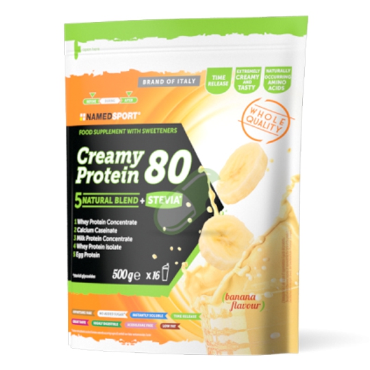 Named Linea Sport Creamy Protein 80 Banana 500 g