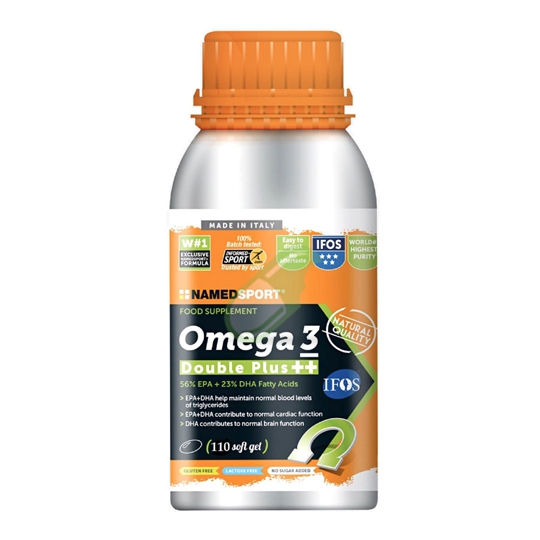 Named Linea Sport Omega 3 Double Plus++ Integratore 110 Soft Gel