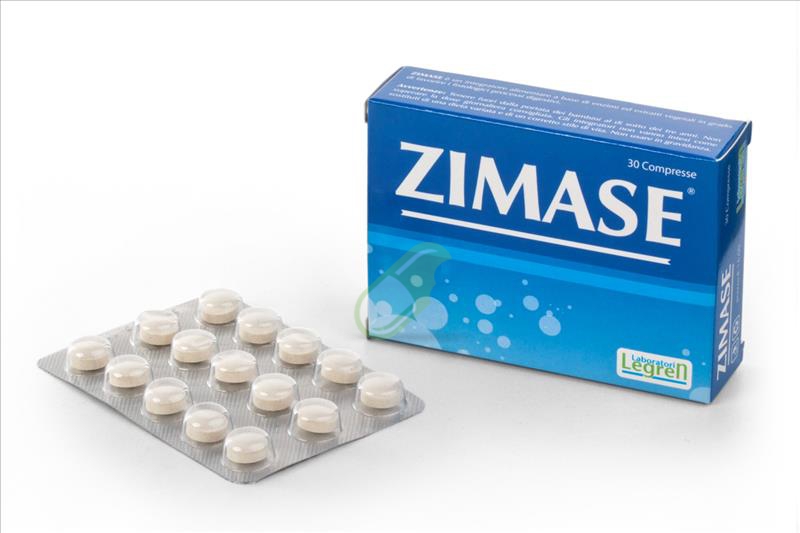 Laboratori Legren Linea Intestino Sano Zimase Integratore 30 Compresse