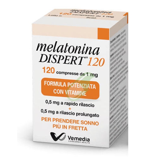Vemedia Pharma Linea Sonno e Serenit Melatonina Dispert 120 Compresse
