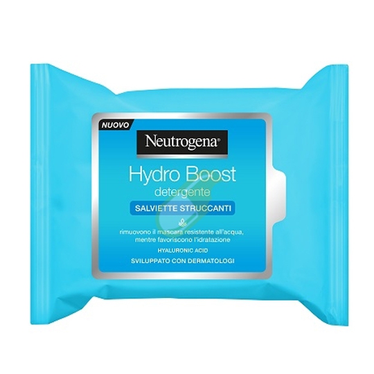 Neutrogena Hydro Boost Salviette Struccanti 25 Pezzi