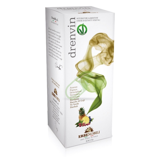 Erbenobili Linea Depurazione Drenvin Integratore Drenante 250 ml