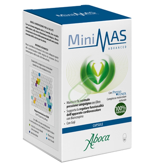 Aboca Linea Pressione Sanguigna Minimas Advanced Integratore 60 Capsule